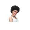 Penteado da forma suave cabelo da Malásia afro-americano Africano curto crespos encaracolados Simulação cabelo humano peruca natural para mulheres