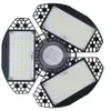 LED Garagelichten vervormbare LED Garage Plafondverlichting 60W 80W CRI 80 LED High Bay Lamp met 3 verstelbare panelen