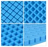 Summer Silicone Ice Molds 126 Lattice Portable Square Cube Chocolate Candy Jelly Mold Kitchen Baking Supplies MMA1640