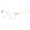 النظارات الشمسية إطار مع عدسات واضحة بصرية 5 ألوان V النظارات البلاستيكية بالجملة