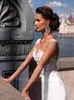 Romantico pizzo sirena abiti da sposa appliques o collo pavimento con lungo strascico abiti da sposa abiti da sposa abiti da sposa BC3043