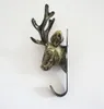 Deer Wall Hook Metal Vintage Look Wall Hooks Dekoracyjne Haczyki / Antique Bronze Coat Hooks Hanger Coat Rack Wieszak