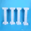 Hollow Flower Design Roman Columns White Color Plastic Pillars Road Cited Wedding Props Event Decoration Supplies