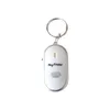 LED Key Finder Locator 4 Colors Voice Sound Whistle Control Locator Keychain Control Torch Card Blister Pack EEA240