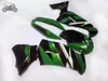 Bezpłatne Niestandardowe Chińskie Owalnia Zestaw do Kawasaki Ninja 650R 2006 2007 2007 ER-6F Green Black Aftermarket Wishing Nadwozie ER6F ER 6F 650R