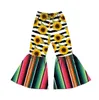 Pantaloni a 6styles ragazza svasata per bambini pantaloni da fondo per bambini pantaloni elastici pantaloni casual floreali GGA34152498040