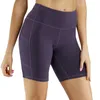 Pantaloni da yoga firmati da donna Pantaloni da corsa con tasche laterali Pantaloncini traspiranti Pantaloni attillati attillati Pantaloni sportivi ad asciugatura rapida Leggings tonificanti Commercio all'ingrosso