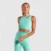 2 Adet Spor Salonu Seti Egzersiz Takım Elbise Kadın Kısa Kollu Kırpma Üst Dikişsiz Fitness Şort Spor Giymek Gym Çift Sapanlar Atletik Yoga Set