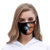 Ice face seda cobrir a boca Homens Mulheres Espaço Impresso Mask presente Máscaras Protecção exterior lavável reutilizáveis ​​partido