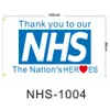 Grazie NHS Flag UK Il Regno Unito Arcobaleno 2020 Lettera stampata 90 * 150 cm Poliestere Home Banner Bandiere LJJO7928