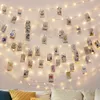 Wedding invitations Photo Clip USB LED String Lights Fairy Lights Outdoor Battery Operated Garland Christmas Decoration Party Wedding