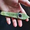 Natural Hsiuyen Jade Smoking Pijp Hand Gepolijst Crystal Roken Pipe Healing Stone Gift Home Decora