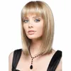 gtgtgtLadies Short Straight Blonde Golden Brown Hair Fancy Dress Cosplay Party Wigs9987206