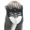 Masque de mascarade en dentelle noire sexy en gros pour carnaval Halloween demi-visage balle masques de fête fournitures de fête