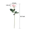 Wholesale 30pcs MOQ Single Really Touch Latex Artificial Rose Flower for Wedding Decor Holiday Birthday Party Decoration Fake Roses Supplies