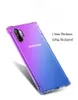 Gradiente Dual Color Air Cushion TPU Shockside Phone Fodral för Samsung Galaxy S9 Not 20 S22 Plus Ultra S20 S21 FE A51 A71 A31 A02S A22 A32 A52 A20-50 A30S A21S A30 A20S