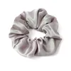 Solid Hair Scrunchies Ring Elastic Hair Bands Pure Color Bobble Sport Dans mjuka charmiga hårtillbehör