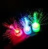 Full Star LED Bougie électronique Veilleuse Sept couleurs Fibre optique à couleur variable Blanc Lampe à bougie sans fumée Ventes d'usine Rave Toy