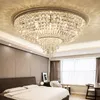 LED-licht Moderne Crystal Plafondverlichting Armatuur Europese Luxe Plafondlamp Zoete Thuis Bed Room Indoor Lighting 3 White Color Dimbaar