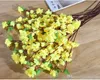 65 cm Long Artificial Cherry Spring Plum Peach Blossom Branch Flower Tree per decorazioni per feste di nozze Forniture5029977