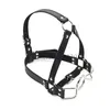 Bondage Fantasy Head Harnais Plug Oral Restraint Spider Open Mouth double O-ring Gag Toy # R97