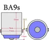 50st BA9S 6 SMD 5630 LED CanBus Lamps Error T4W H6W billampor Interiör Ljus Ljuskälla Parkering 12V Vit 6000K1970887