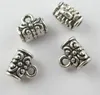 500pcs Lot Silver Plated Plated Beads Charms charms for DIY Jewelry Making Heals 5 × 7mm2574