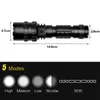 Rechargeable LED Flashlight Waterproof Flashlight High Lumens Super Bright Pocket Size 5 Modes For Camping Cycling 101578078410