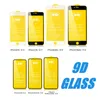 9D Full Cover Glue Screen Protector Hartred Szkło dla iPhone 11 Pro Xs Max X XR 7 8 Plus Samsung A51 A71 A91 2020 A10E A20E A10S M10