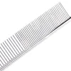 Rostfritt stål Hund Grooming Tool Dog Pin Comb Double Head Crude Fine Hair Brush Tool YQ00936