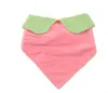 Baby Bibs Bandana клетки CHECK CHEAT SURP SKOSTS Мультфильм треугольник Saliva полотенца хлопчатобумажная мода кормления шарфы водонепроницаемый Dribble Pinafore B7241