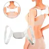 White Adjustable Back Support Back Posture Corrector Brace Belt Health Care For Women Students Shoulder Support 339n