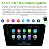 GPS Navigasyon Sistemi Araba Video Kafası Ünitesi 10.1 İnç Android 2015-2017 SKODA OCTAVIA UV Destek Destek Kamerası USB Bluetooth