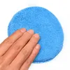 5 tums bilvaxande polska svampar Soft Microfiber Wax Foam Svampkuddar Tvättryta Ta bort Auto Care Kit