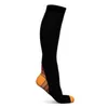 Компрессионные носки спортивные спортивные спортивные носки рекусируемое подходящее давление циркуляция колена высокая ортопедическая опорные чулки калькутины Hosiery B5305