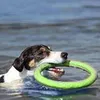 Hund Fliegende Scheiben Pet Training Ring Interaktives Training Hund Spielzeug Tragbare Im Freien Große Hund Spielzeug Pet Produkte Motion Tools