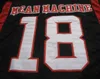 Men Paul Crewe 18 Longest Yard Mean Machine Jersey Football Movie Uniforms Full Stitched Team Black Size Mix Order S-3XL