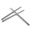 Chopsticks kwadratowy błyszczący stali nierdzewnej antypoślizgowej pałeczki srebrne stal ze stali nierdzewnej 150Pair 22.5 cm Freeshipping DH0203
