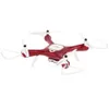 Syma X25W WIFI FPV RC Quadcopter z regulowaną 720P HD Camera Optical Flow Pozycjonowanie RTF - Red