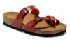 Vendita calda famoso marchio Arizona sandali piatti da uomo scarpe casual fibbia maschile spiaggia estate pantofole in vera pelle di alta qualità scarpe da donna