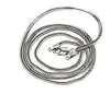 1 6 mm 925 Srebrny srebrny łańcuch lisów Naszyjnik mody Mężczyźni Mężczyzn Kobiet biżuterii Naszyjnik DIY