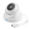 ESCAM QH001 ONVIF H.265 1080P P2P IR Dome IP Camera Rilevamento movimento con funzione di analisi intelligente - Spina USA