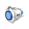 Luce per auto impermeabile in metallo da 19 mm di alta qualità, indicatore luminoso a led antivandalismo, lampada di segnalazione a led a 4 modelli a scelta