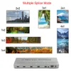 Freeshipping 4K Video Wall Controller 2x2 1x2 2x1 1x3 3x1 1x4 4x1 supporto 4K30 (3840 * 2160) Ingressi HD-MI per max 4 TV Splice