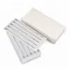 50PCS Steel Disposable Tattoo Needles 3/5/7/9 / 11 / 13RL / RS / M1 / ​​RM sterilze Tatoo Böjd rundfodral