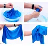 30*90cm Ice Cold Towels Summer Cooling Sunstroke Sports Exercise Towels Cooler Running Towels Quick Dry Soft Breathable Towel BH2087 TQQ