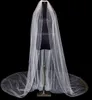 108 pouces bord de cristal dispersé incroyable voile de mariage en cristal blanc diamant longueur cathédrale ivoire Meidingqianna marque voile de mariée2958052