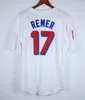 Doug Remer 17 Joe Coop Cooper 44 Baseketball Jersey Beers Movie Button Down Whiteすべてのステッチステッチ縫製高品質のジャージ