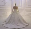 A-line sukienki ślubne Vintage seksowna koronkowa suknia balowa Sukienki Serne długie rękawy koronkowe gorset Suknie ślubne