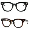デザイナーメンズ光学ガラスブランド眼鏡フレーム女性厚い眼鏡枠フレーム純粋なチタン鼻パッド近視アイウェア高級眼鏡